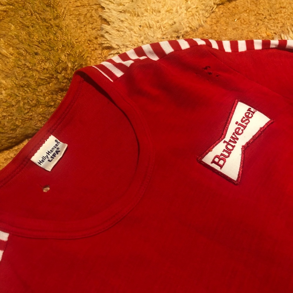 70’s long sleeve Budweiser tee